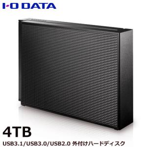 外付HDD 4TB アイオーデータ EX-HD4CZ [USB 3.0/2.0対応 外付ハードディスク 4TB ブラック]