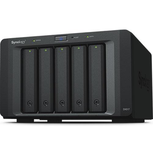 5ベイ拡張ユニット Synology DX517 [DiskStation用ストレージ拡張ユニット ...