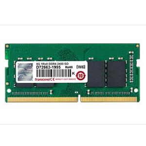 ノートPC用メモリ トランセンド JM2400HSB-8G [8GB JetRam DDR4 2400 SO-DIMM 1Rx8 (1024Mx8)]