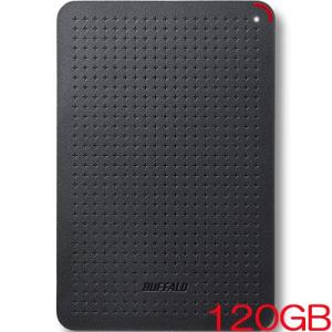 ポータブルSSD バッファロー SSD-PL120U3-BK/N [USB3.1(Gen1) 小型ポータブルSSD 120GB ブラック]