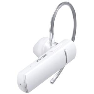 ヘッドセット バッファローコクヨサプライ BSHSBE200WH [Bluetooth4.1対応 片耳ヘッドセット ホワイト]｜etrend-y