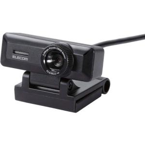 Webカメラ エレコム UCAM-C750FBBK [PCカメラ/500万画素/マイク内蔵/ブラック]