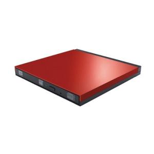 ポータブルDVDドライブ ロジテック LDR-PUE8U3LRD [DVDディスクドライブ/USB3.0/書込みソフト付/レッド]｜etrend-y