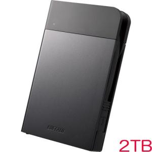 ポータブルHDD バッファロー HD-PZF2.0U3-BKA [USB3.1(Gen1) 耐衝撃ポータブルHDD 2TB ブラック]｜etrend-y