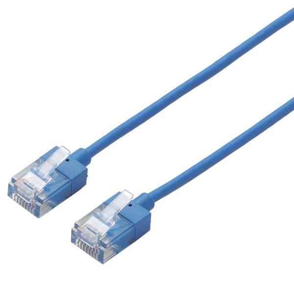LANケーブル エレコム LD-GPASS/BU3 [LANケーブル/CAT6A/スーパースリム/3...