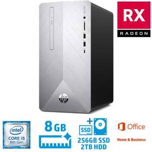 デスクトップPC  HP 3JU54AA-AAAH [【Cons】HP Pavilion 595-p0051jp G1モデル（i5 8GB 256SSD+2TB RX550 W10Home H&B2016）]｜etrend-y