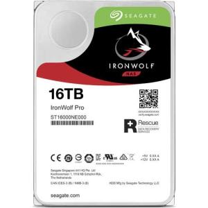 HDD シーゲート ST16000NE000 [NAS向けHDD IronWolf Pro（16TB 3.5インチ SATA 6G 7200rpm 256MB）]