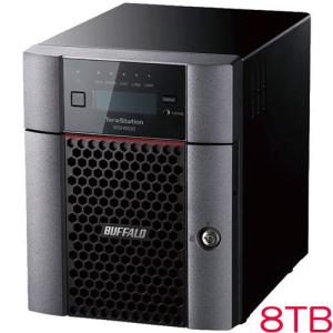 NAS バッファロー TeraStation WSH5420DN08W9 [WSH5420DNW9シリーズ 4ベイ デスクトップNAS 8TB]