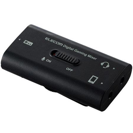 USBデジタルミキサー エレコム HSAD-GM30MBK [ゲーム向けUSBデジタルミキサー/PS...