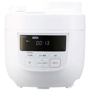 シロカ SP-4D151W [siroca 電気圧力鍋 (スロー調理機能付き) ホワイト]
