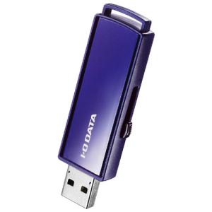 USBメモリ アイオーデータ EU3-PW/R EU3-PW/64GR [USB3.1 Gen1対応 セキュリティUSBメモリー 64GB]｜etrend-y