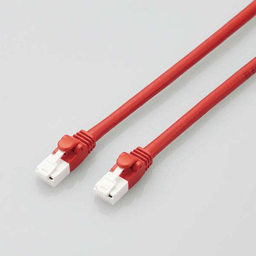 LANケーブル エレコム LD-GPAT/RD3/RS [LANケーブル/CAT6A対応/3m/ヨリ...