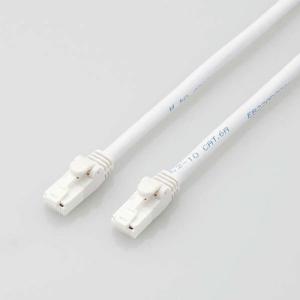 LANケーブル エレコム LD-GPAT/WH2/RS [LANケーブル/CAT6A対応/2m/ヨリ線/ホワイト]｜etrend-y