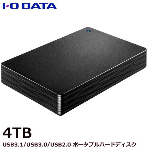 ポータブルHDD アイオーデータ HDPH-UT4DKR/E [USB 3.1 Gen 1(USB ...