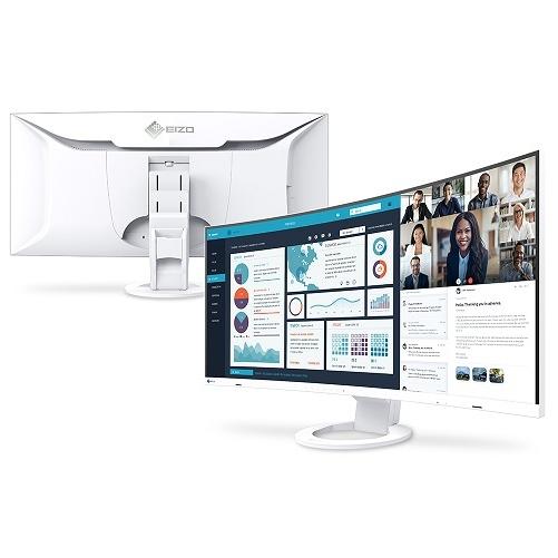液晶ディスプレイ ナナオ（EIZO） FlexScan EV3895-WT [37.5型カラー液晶モ...
