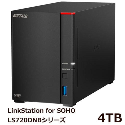NAS バッファロー LS720DN0402B [リンクステーション SOHO向けLS720DNB ...