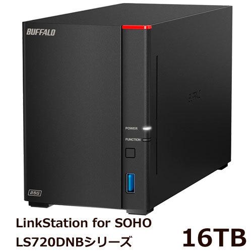 NAS バッファロー LS720DN1602B [リンクステーション SOHO向けLS720DNB ...