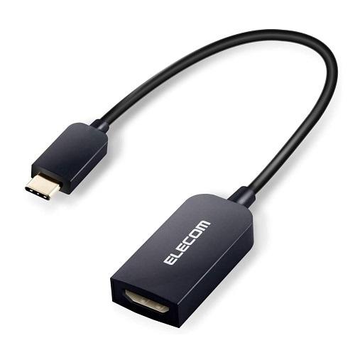 変換アダプタ エレコム MPA-CHDMIABK [USB Type-C映像変換アダプタ/HDMI/...
