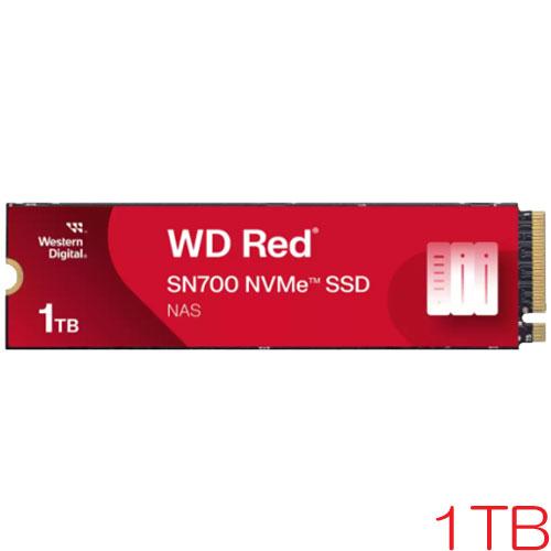 SSD ウエスタンデジタル WDS100T1R0C [WD Red SN700 NVMe SSD（1...