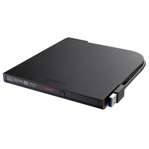 ポータブルBDドライブ バッファロー BRXL-PTV6U3-BKB [USB3.2 ポータブルBD...