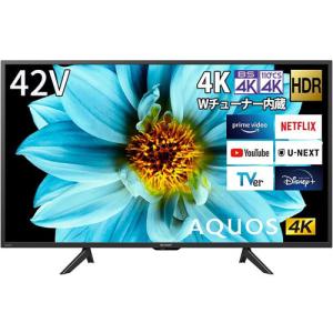 液晶テレビ シャープ AQUOS 4K 4T-C42DJ1 [4K+Android+42V型テレビ]｜etrend-y