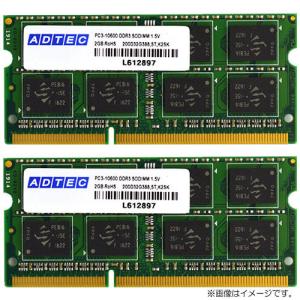 ノートPC用メモリ アドテック ADS8500N-4GW