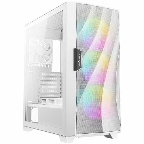 PCケース ANTEC DF700 FLUX WHITE [ATX ミドルタワーケース LEDコント...