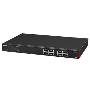BUFFALO BS-GS2016P 16ポートスイッチングハブ BUFFALO（バッファロー） スイッチングハブ BS-GS2016P/HP [法人向け