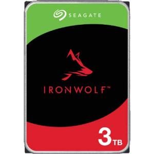 HDD シーゲート ST3000VN006 [NAS向けHDD IronWolf（3TB 3.5インチ SATA 6G 5400rpm 256MB CMR）]｜etrend-y