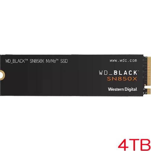 SSD ウエスタンデジタル WDS400T2X0E [WD_BLACK SN850X NVMe SS...