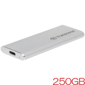 ポータブルSSD トランセンド TS250GESD260C [250GB ポータブルSSD ESD260C USB 3.1 Gen 2 Type-A/Type-Cケーブル付属 3年保証]｜etrend-y