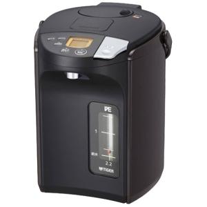 電気ポットb タイガー魔法瓶 とく子さん PIS-A221T [蒸気レスVE電気まほうびん 2.2L ブラウン]