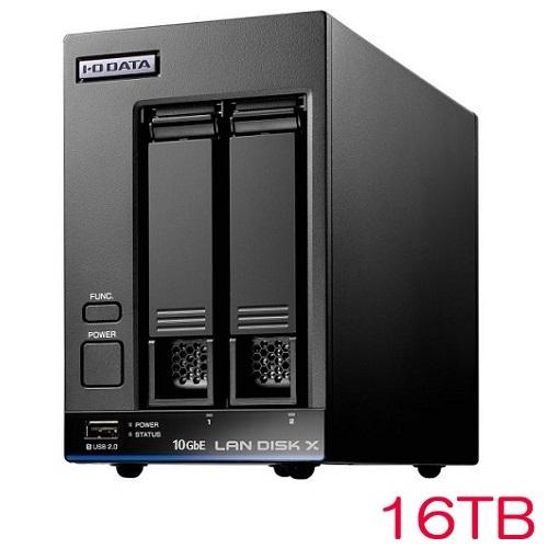 NAS アイオーデータ HDL2-XAB HDL2-XA16B [10GbE&amp;マルチギガ Linux...