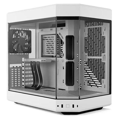 PCケース HYTE Y60 Snow White [E-ATX ピラーレス式パノラマガラス搭載 P...