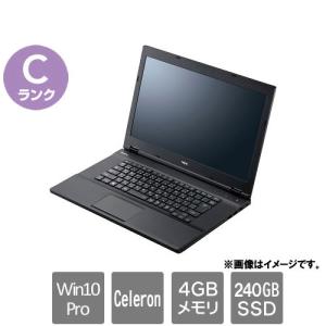 ノートPC NEC ★中古パソコン・Cランク★PC-VK16EAAGT [VersaPro タイプVA(Celeron3855U 4GB SSD240GB 15.6HD Windows10Pro 30日保証)]｜etrend-y