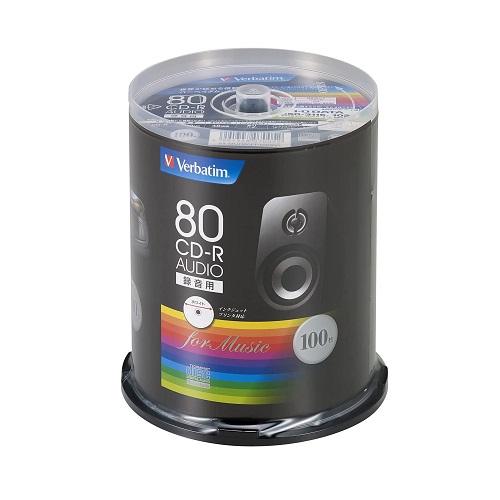 CD-R 三菱化学メディア バーベイタム録音用メディア MUR80FP100SV1 [CD-R 70...
