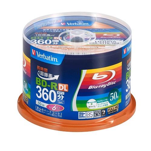 ブルーレイディスク 三菱化学メディア バーベイタム録画用メディア VBR260RP50SV1 [BD...