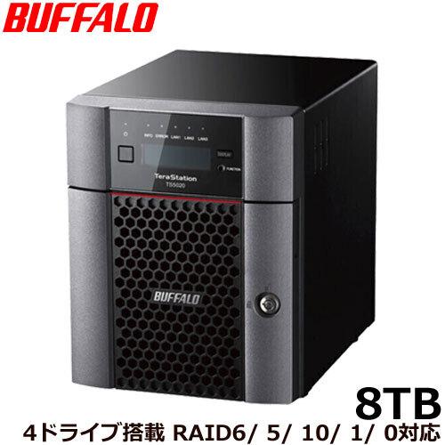 NAS バッファロー TS5420DN0804 [TeraStation TS5420DN 4ドライ...