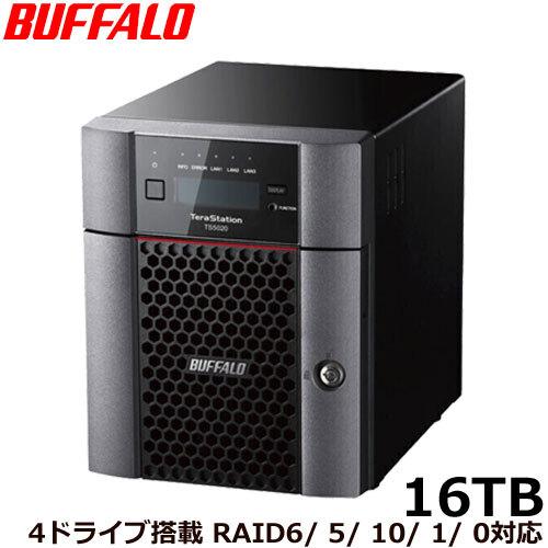 NAS バッファロー TS5420DN1604 [TeraStation TS5420DN 4ドライ...