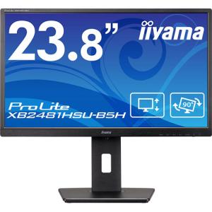 液晶ディスプレイ イーヤマ ProLite XB2481HSU-B5H [23.8型液晶ディスプレイ/1920×1080/HDMI、DisplayPort/VAパネル/昇降/回転]