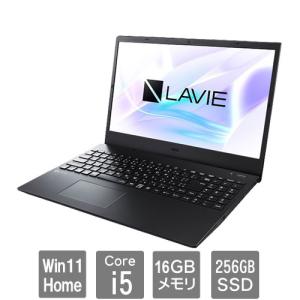 ノートPC NEC PC-SN134BCDW-E [LAVIE Smart N15 (Core i5-1235U 15.6FHD 16GB SSD256GB DVD 11ax Win11 ブラック)]の商品画像