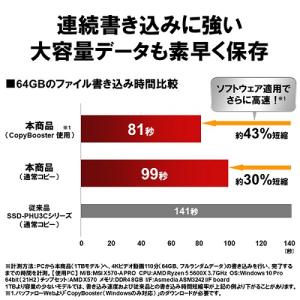 ポータブルSSD バッファロー SSD-PHP...の詳細画像2