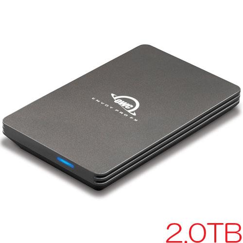 ポータブルSSD OWC OWCTB3ENVPFX02 [2.0TB ポータブルSSD ENVOY ...