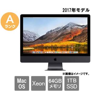 液晶一体型デスクトップ Apple ★中古パソコン・Aランク★C02YP0ASM0XV [iMac Pro 1.1(Xeon W 64GB SSD1TB 27 MacOS 30日保証)]｜etrend-y