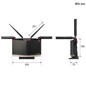 無線LANルーター バッファロー WXR180...の詳細画像5