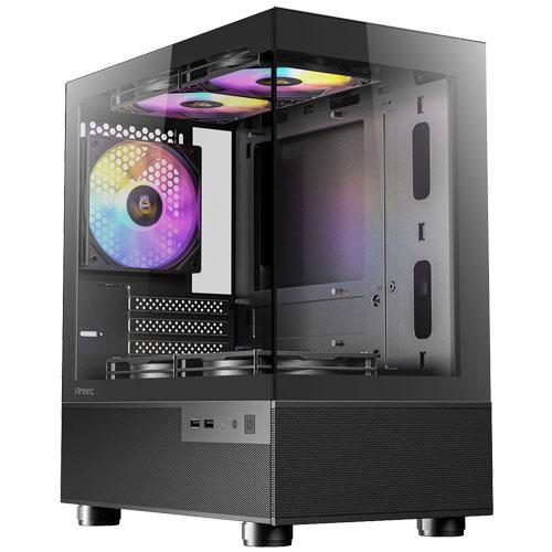 PCケース ANTEC Micro-ATX ミニタワーケース CX200M RGB Elite ピラ...