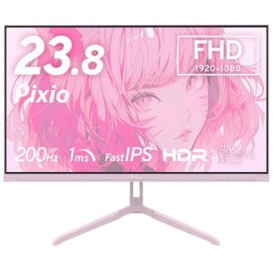 Pixio 液晶ディスプレイ　PX248WAVEK-O [PX248 Wave Pastel Pink]｜イートレンドヤフー店
