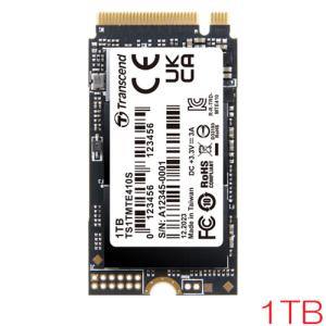 SSD トランセンド TS1TMTE410S [1TB M.2 PCIe SSD 310S NVMe Gen4 x4 Type 2242 M Key 3D TLC NAND 600TBW 5年保証]｜etrend-y