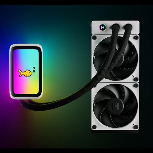 CPUクーラー HYTE THICC Q60 [240mmサイズラジエータ採用オールインワン水冷CP...