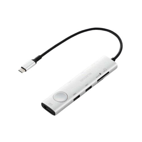 ドッキングステーション エレコム エレコム DST-S080BPSV [Type-Cドッキングステー...